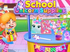 Juego School Unicorn Supplies
