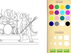 Juego Dinosaur Coloring Book For Kids