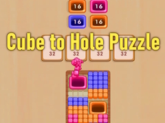 Juego Cube to Hole Puzzle