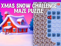 Juego Xmas Snow Challenge Maze Puzzle