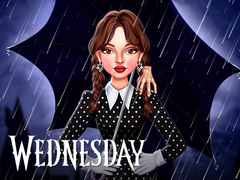 Juego Celebrity Wednesday Addams Style