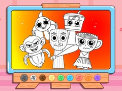 Juego Coloring Book: Sprunki Italian Brainrot Mod