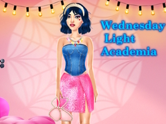 Juego Wednesday Light Academia