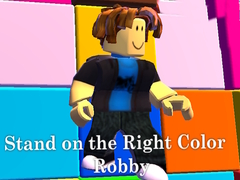 Juego Stand on the Right Color Robby