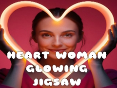 Juego Heart Woman Glowing Jigsaw