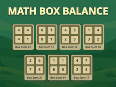 Juego Math Box Balance