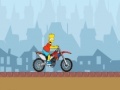 Juego Bart On Bike 2