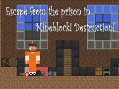 Juego Escape from the prison in Mineblock! Destruction!