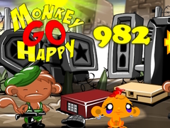 Juego Monkey Go Happy Stage 982