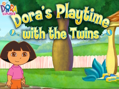 Juego Dora the Explorer Dora's Playtime with the Twins