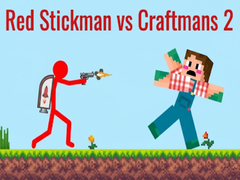 Juego Red Stickman Vs Craftmans 2