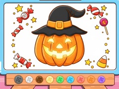Juego Coloring Book: Halloween Pumpkin