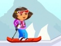 Juego Dora Ski Jump