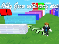 Juego Obby Grow with every step