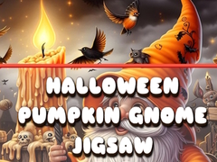 Juego Halloween Pumpkin Gnome Jigsaw