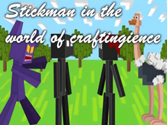 Juego Stickman in the world of craftingience