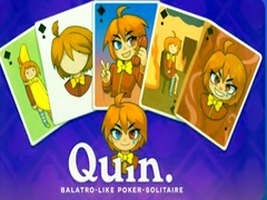 Juego Quin. Balatro-like poker-solitaire