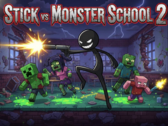 Juego Stick vs Monster School 2