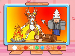 Juego Coloring Book: 99 Nights In The Forest