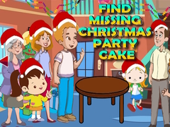 Juego Find Missing Christmas Party Cake