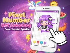 Juego Pixel Number  DIY Coloring