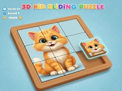 Juego 3D Kid Sliding Puzzle