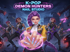 Juego K-Pop Demon Hunters Nail Studio