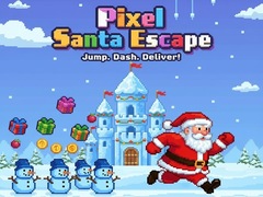 Juego Pixel Santa Escape