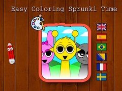 Juego Easy Coloring Sprunki Time