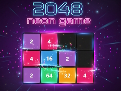 Juego 2048 neon game