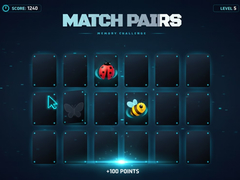 Juego Match Pairs Memory Challenge