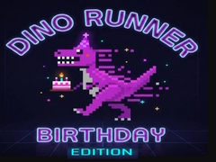 Juego Dino Runner Birthday Edition