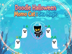 Juego Doodle Halloween Momo Cat : Sea Magic
