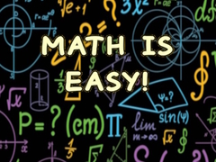 Juego Math is easy!