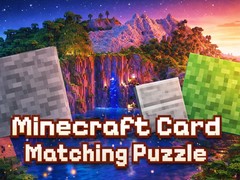 Juego Minecraft Card Matching Puzzle