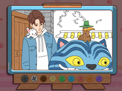 Juego Coloring Book: Kpop Jinu & Blue Tiger