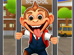 Juego Jigsaw Puzzle: Monkey Student School Prank