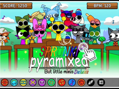 Juego Sprunki Pyramixed: But Little Minis Deluxe