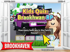 Juego Kids Quiz: Brookhaven RP