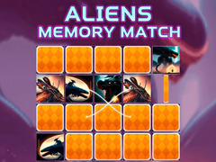 Juego Aliens Memory Match