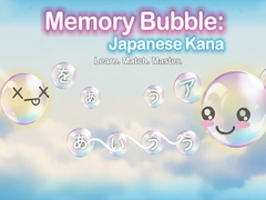 Juego Memory Bubble: Japanese Kana