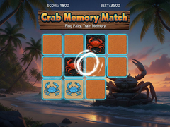 Juego Crab Memory Match