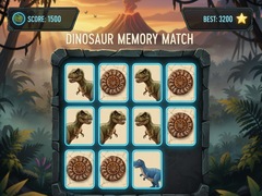 Juego Dinosaur Memory Match