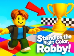 Juego Stand on the Right Color, Robby!