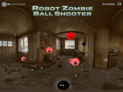 Juego Robot Zombie Ball Shooter