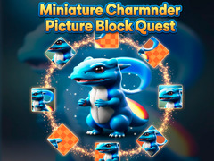 Juego Miniature Charmander Picture Block Quest