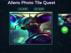 Juego Aliens Photo Tile Quest