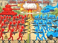 Juego Gun Mob: Stickman Run