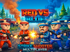 Juego Red vs Blue. Strike Shooter Multiplayer