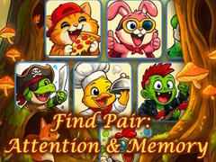 Juego Find Pair: Attention & Memory